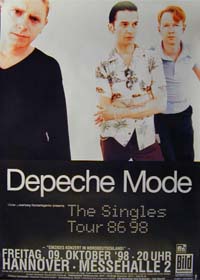 Depeche Mode / Poster Singles Tour 86>98 POSTER 116120