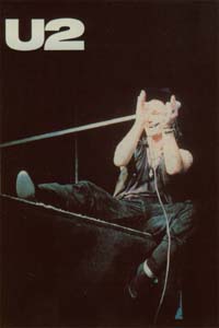 U2 Bono (clapping hands) CARD 123885