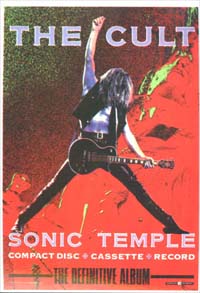 Cult Sonic Temple CARD 144038